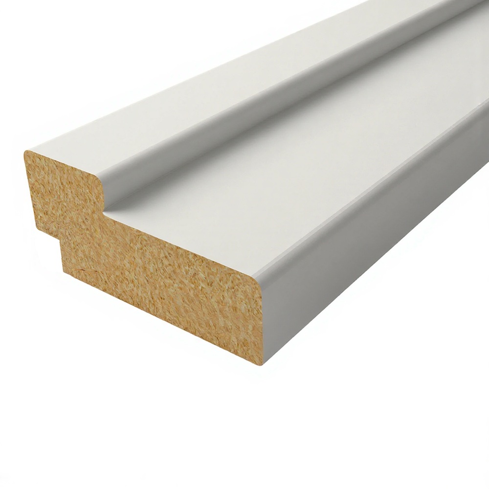 Брус коробочный 26х70х2100 мм ламинированный Белый