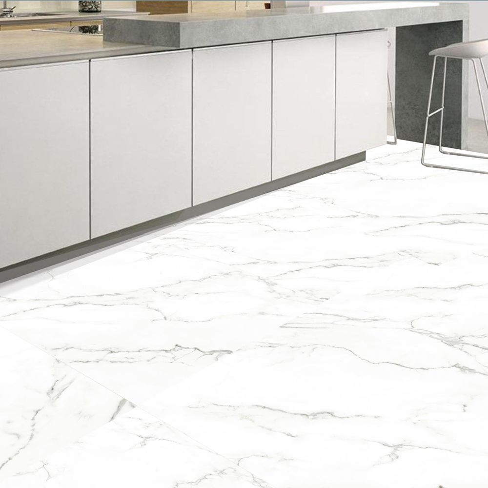 Керамогранит Realistik Carrara WY 60x60 см белый 1,44 м2