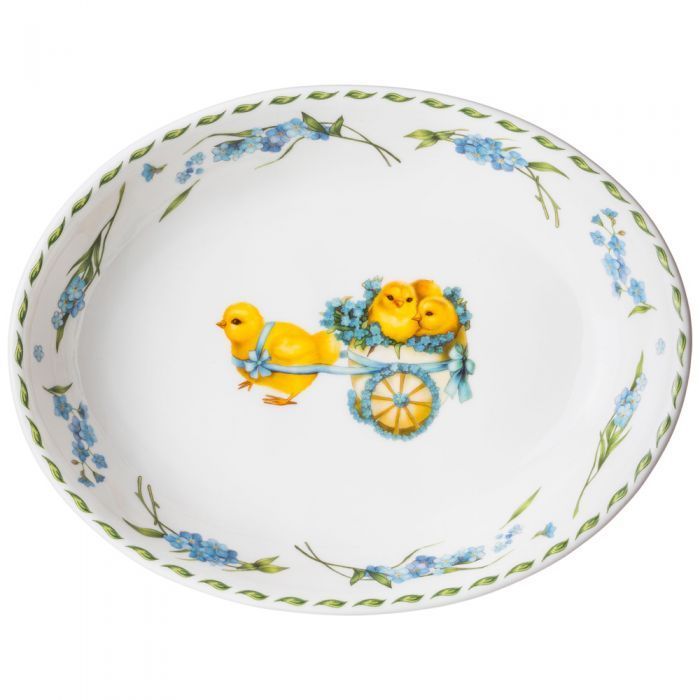 БЛЮДО ОВАЛЬНОЕ LEFARD "SUNDAY" 25*19,5*4,5 СМ (КОР=18ШТ.)