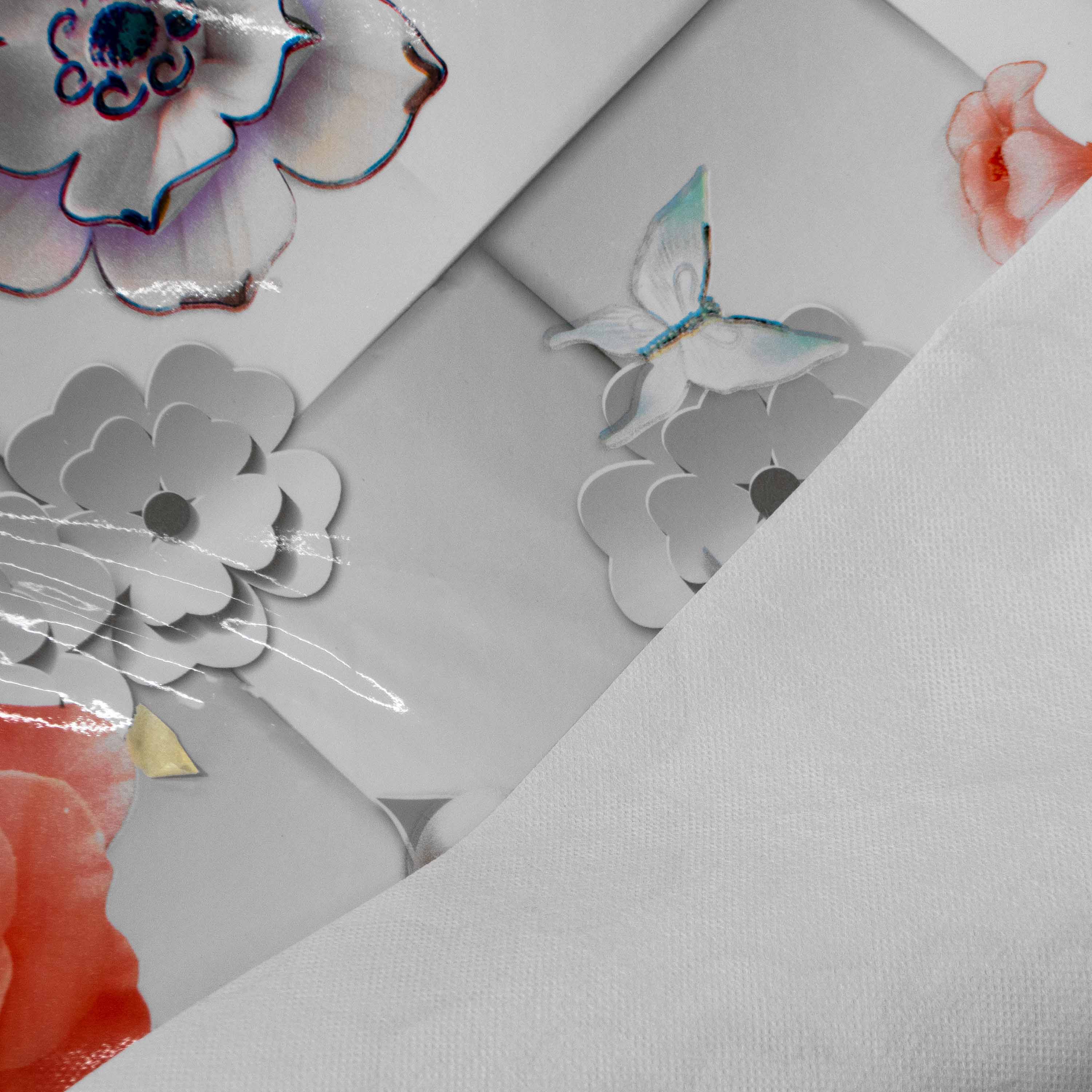 Клеенка ПВХ на нетканой основе Dekorelle Glance 494 1,4 м