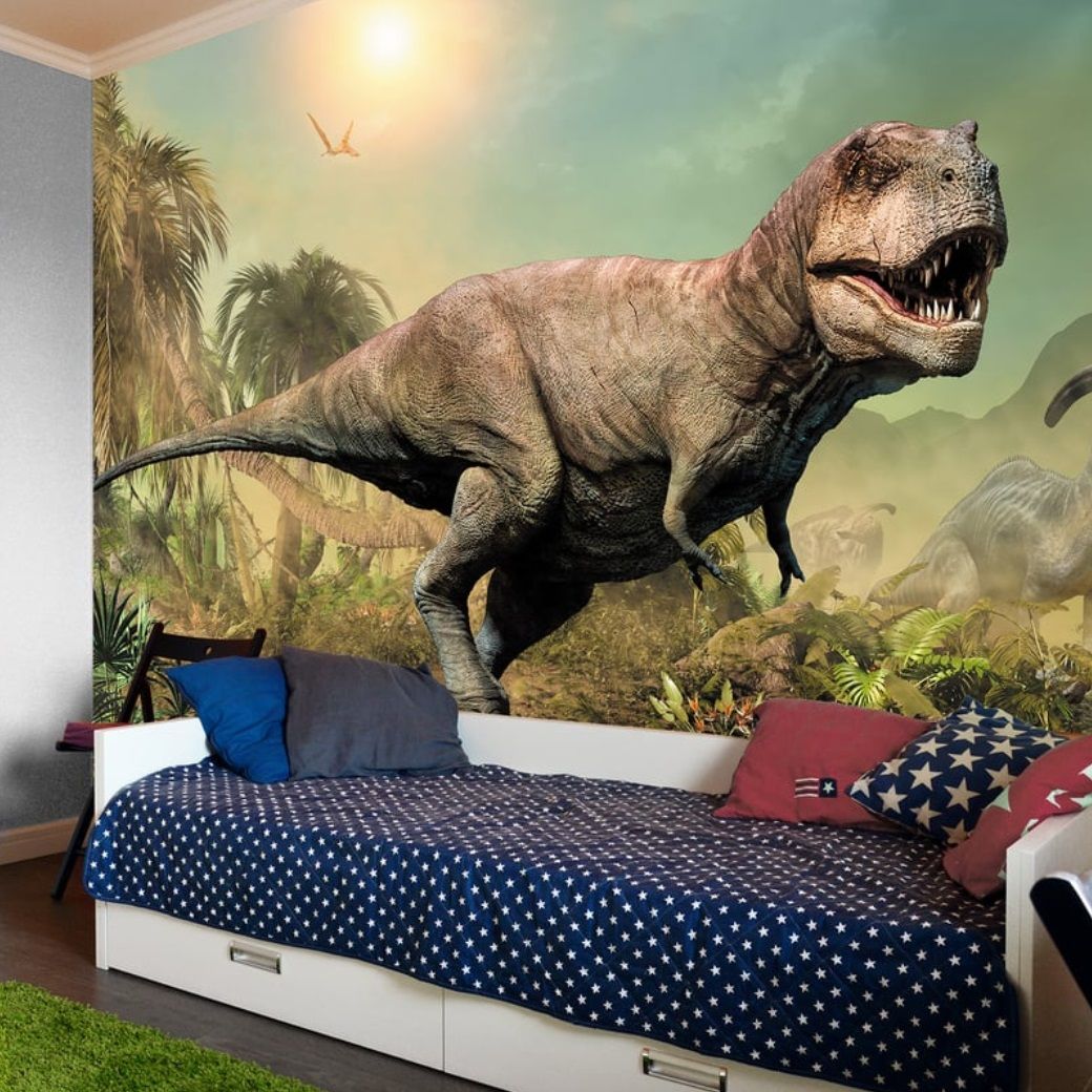 Фотообои 10024 виниловые Тиранозавр 380x270см Mir-10024-V4