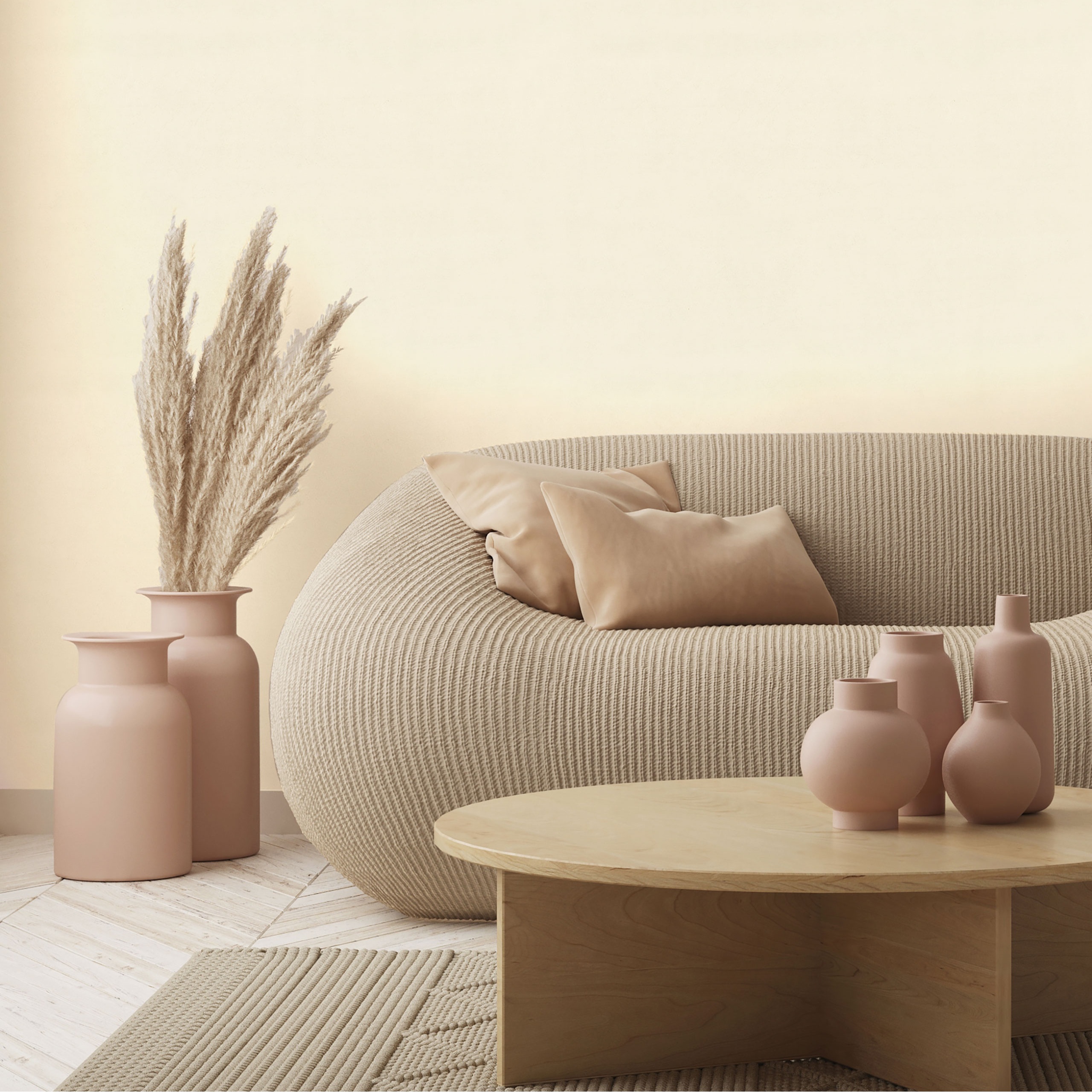 Обои Ornamy Florance 8091-08 серые штукатурка 1,06х10 м