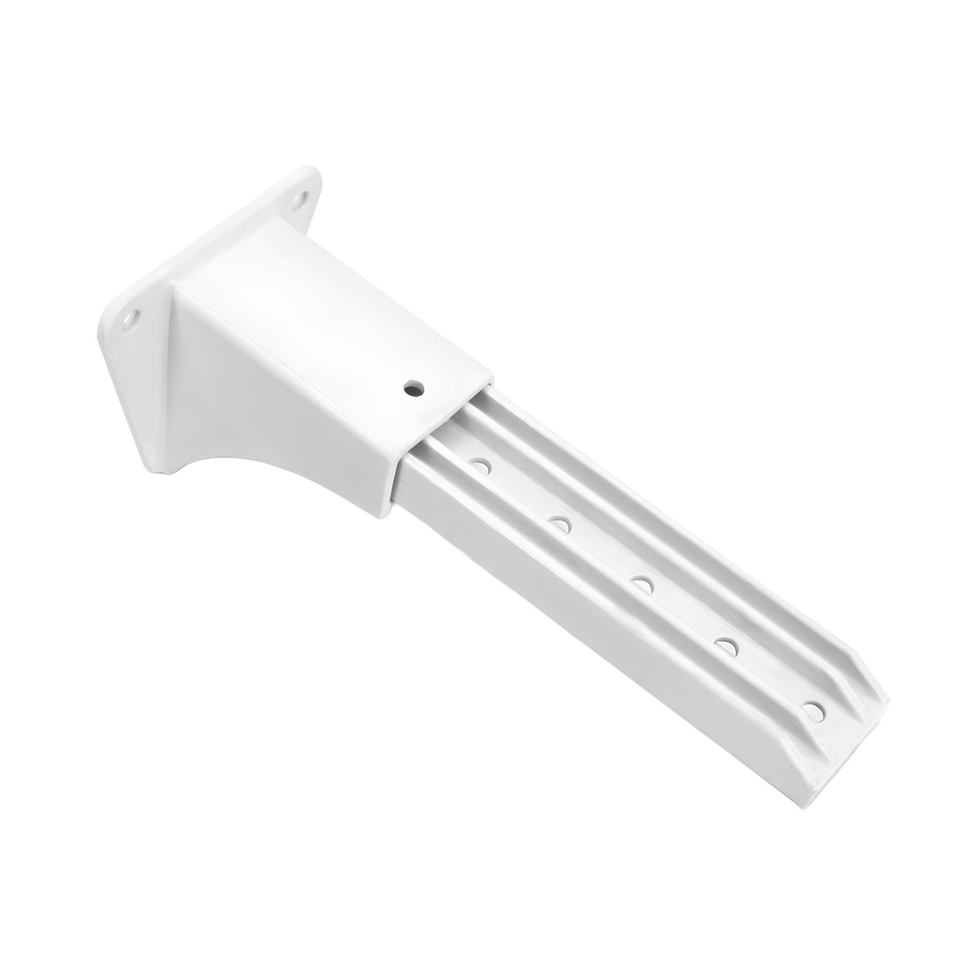 Кронштейн пластиковый 16-18 см белый арт.240407