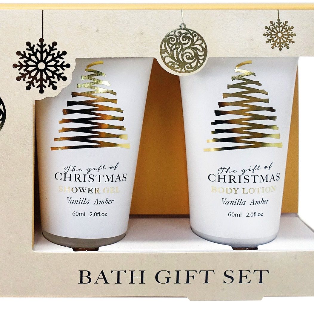 Набор подарочный для тела Beauterica №68 (гель д/душа, лосьон, мочалка)