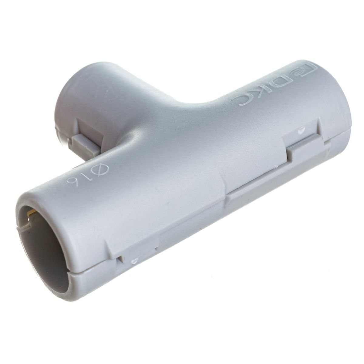 ТРОЙНИК  для жестких труб  d16 разъемн. ДКС 50616