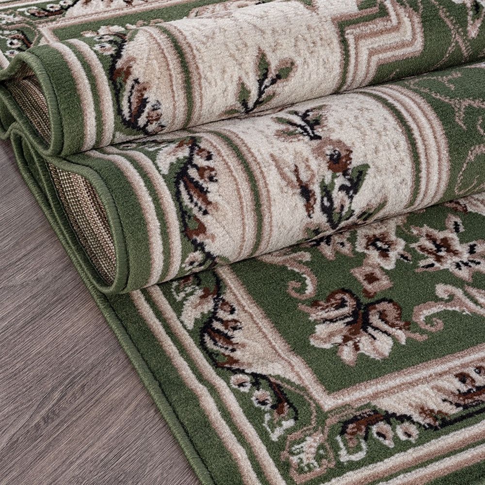 Дорожка ковровая Gavana Merinos 5444 1,2 м зеленая