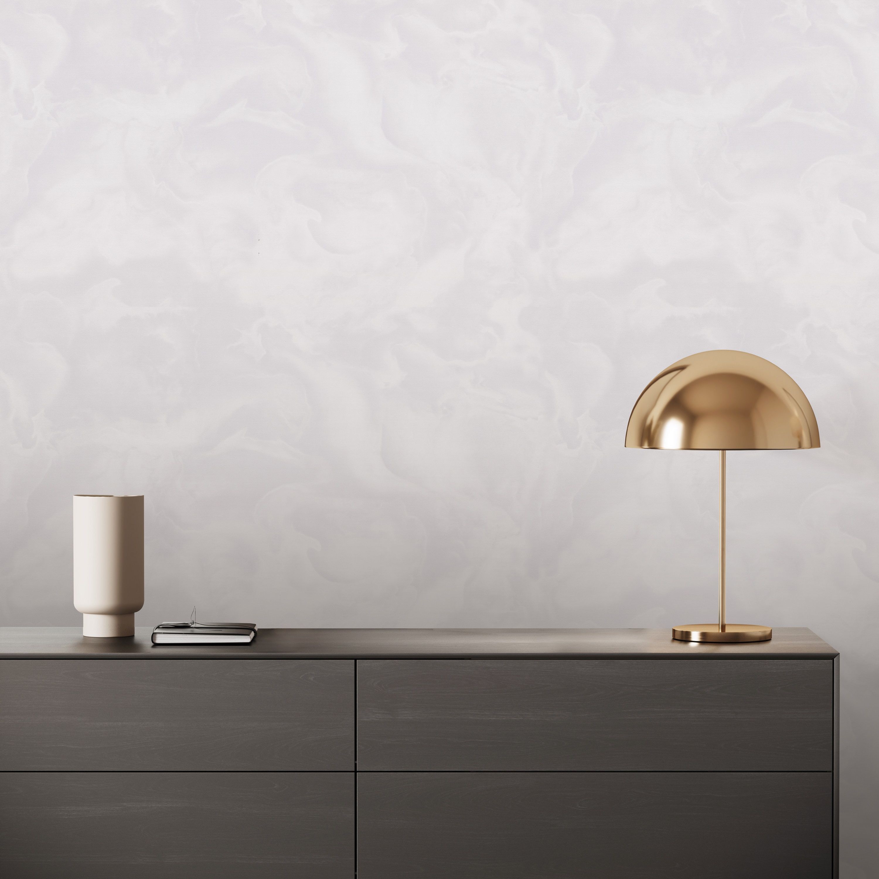 Обои Euro Decor Floravento 7325-12 пудровые штукатурка 1,06х10,05 м