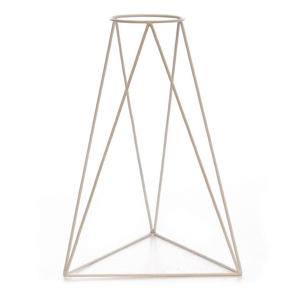 Подставка под цветы 66-419 на 1 цветок золотая 500х730 мм