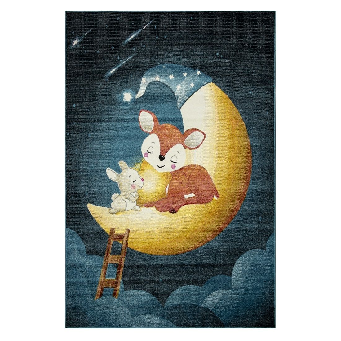 Ковер детский Orion Merinos C226 0,8х1,5 м голубой