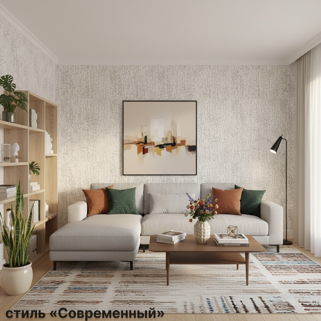 Обои Green Walls Кора С40 4139 02 айвори абстракция 1,06х10,05 м