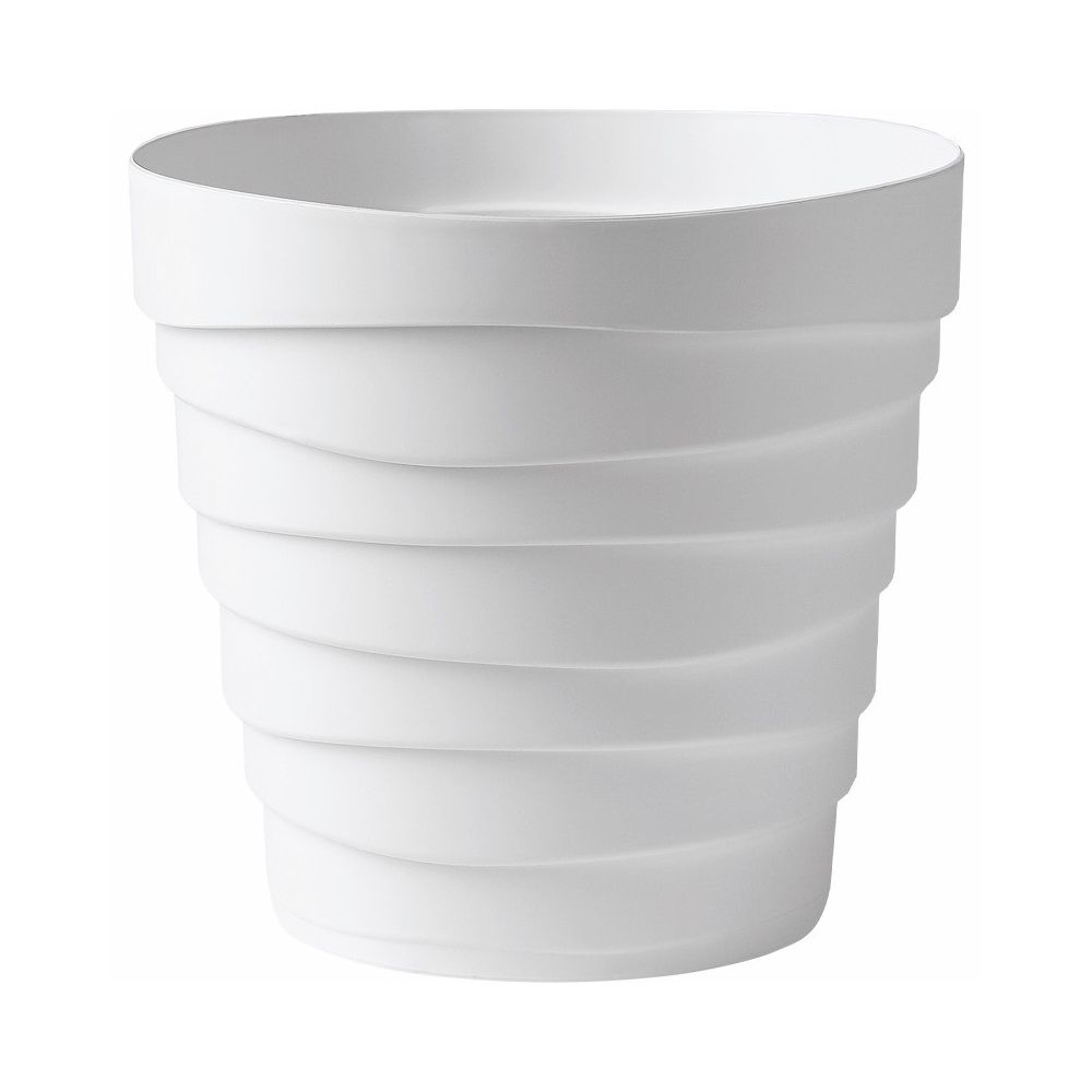 Кашпо Бархан белый 3,5 л