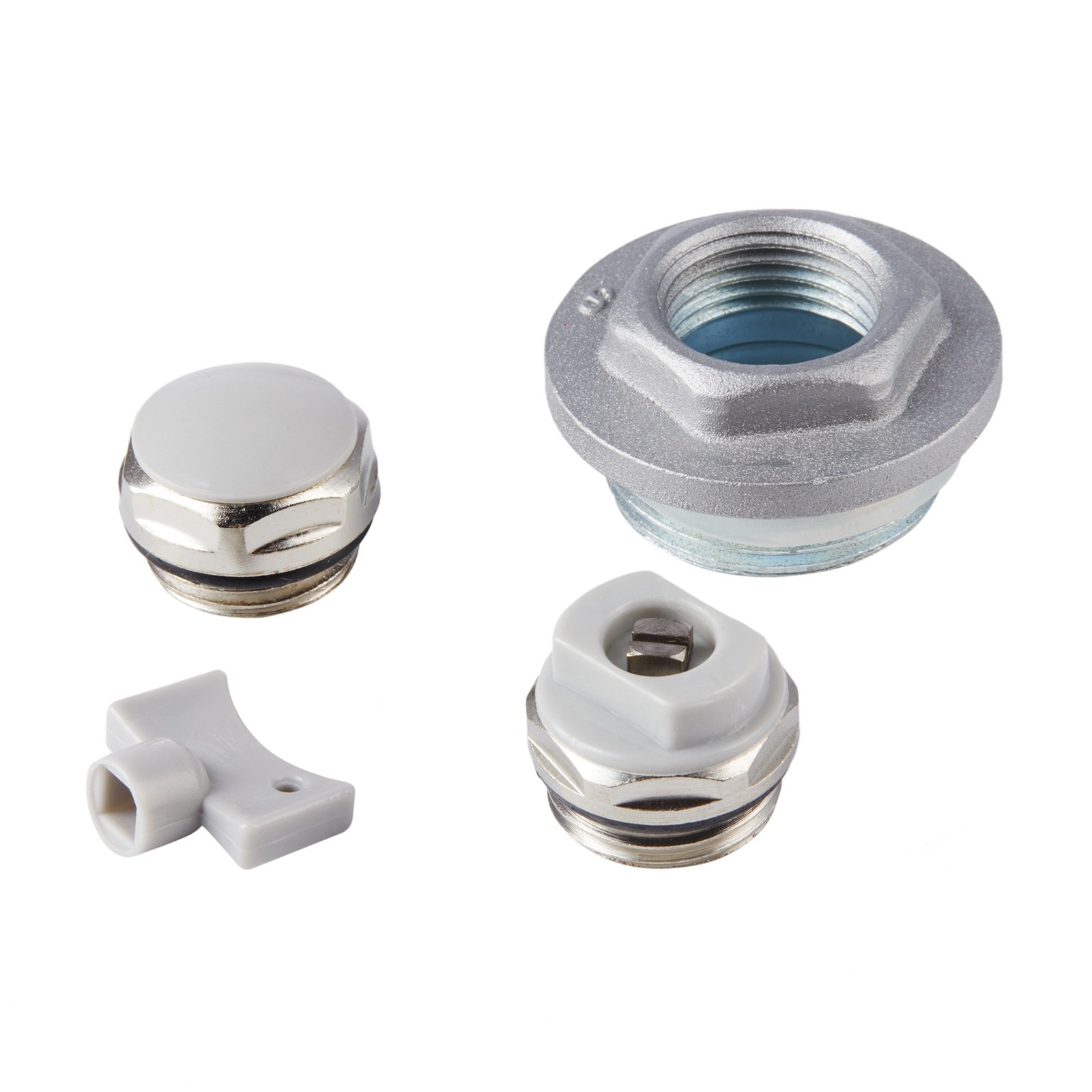 Комплект монтажный для радиатора 1/2'' Royal Thermo серебристый