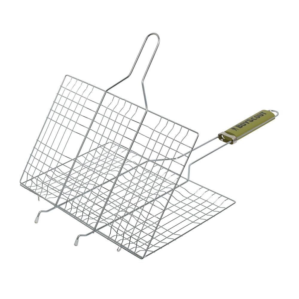 Решетка-гриль для 6 порций блюд 54(+5)х33х22х2,5 см Boyscout