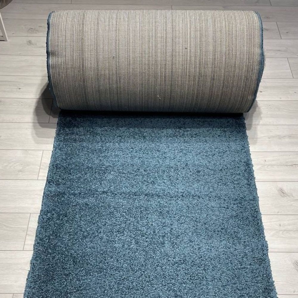 Дорожка ковровая Makao Merinos S600 1,2 м голубая