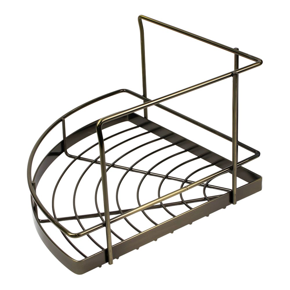 Полка угловая 280х280х280, ант.бронза, М301А ВА