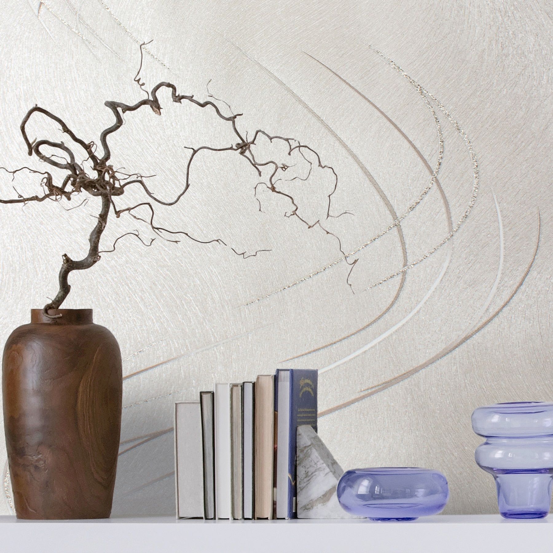 Обои 286706 Victoria Stenova 1,06х10 м Trinity кофе