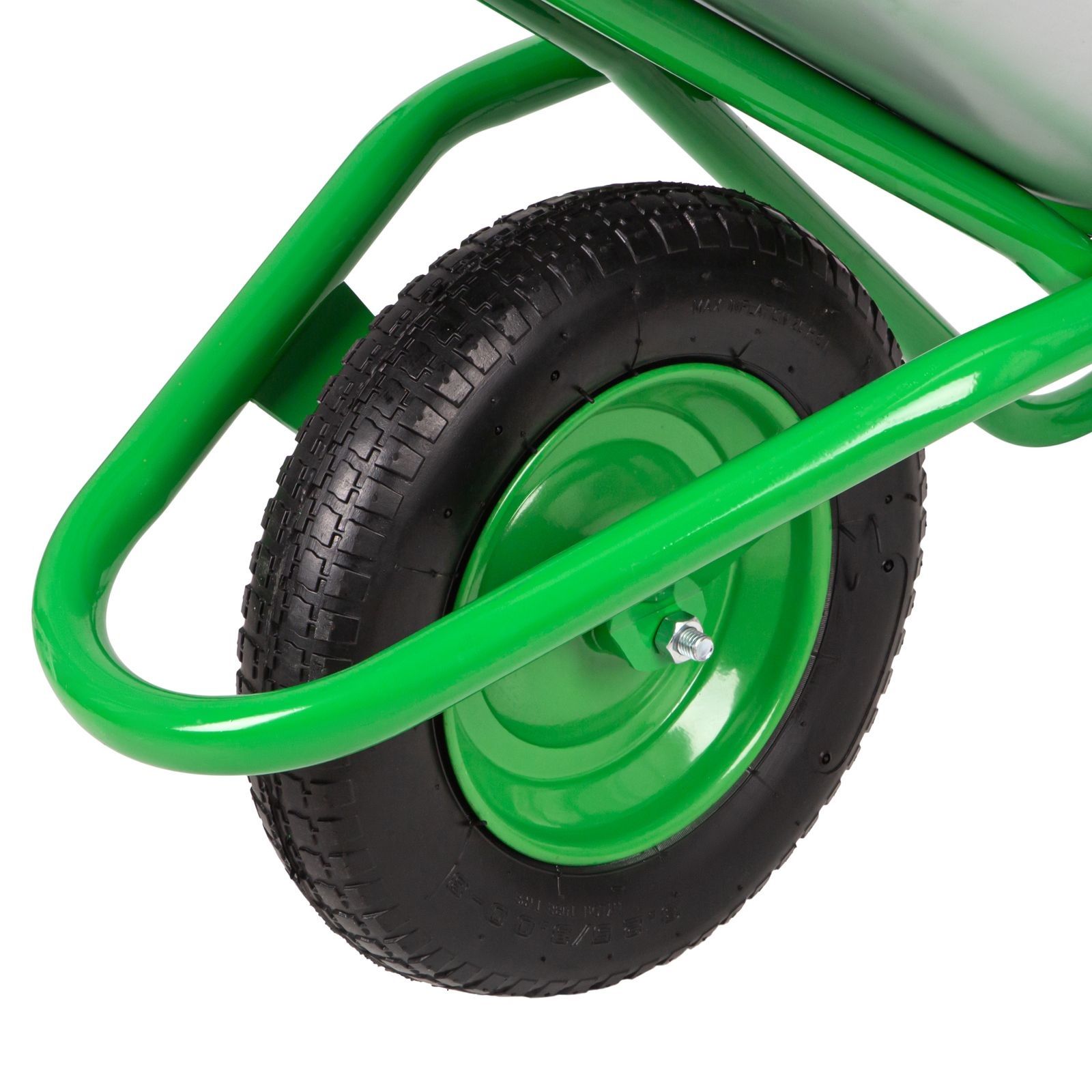 Тачка садовая одноколесная 170 кг 90 л Сибртех 689633