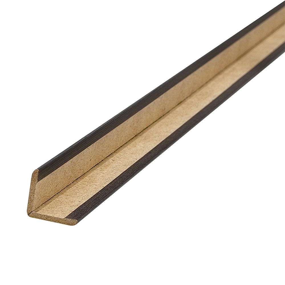 Угол МДФ универсальный Венге 28х28х2600 мм