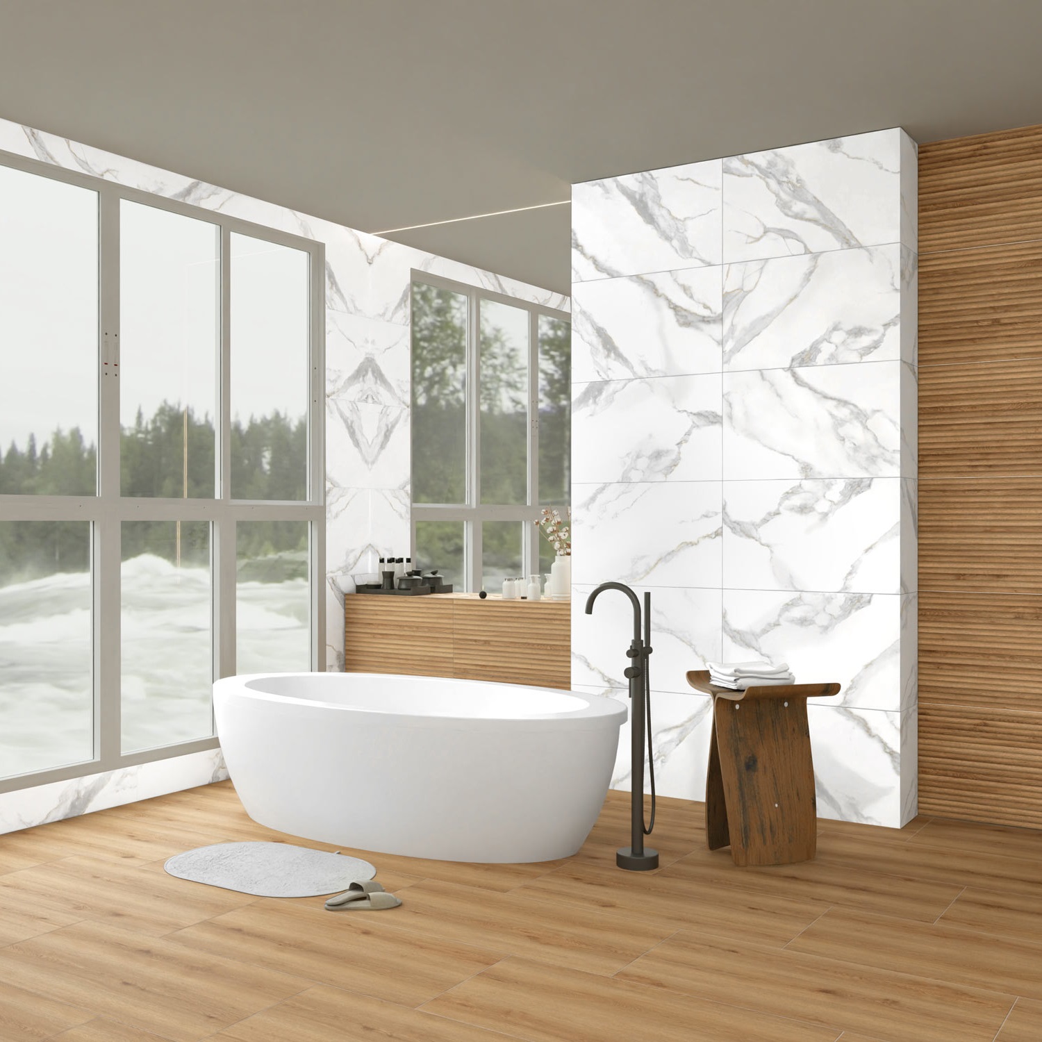 Керамогранит Global Tile Вуди GT5010026972MCR 500x1000 мм 9 мм бежевый 1,5 м2