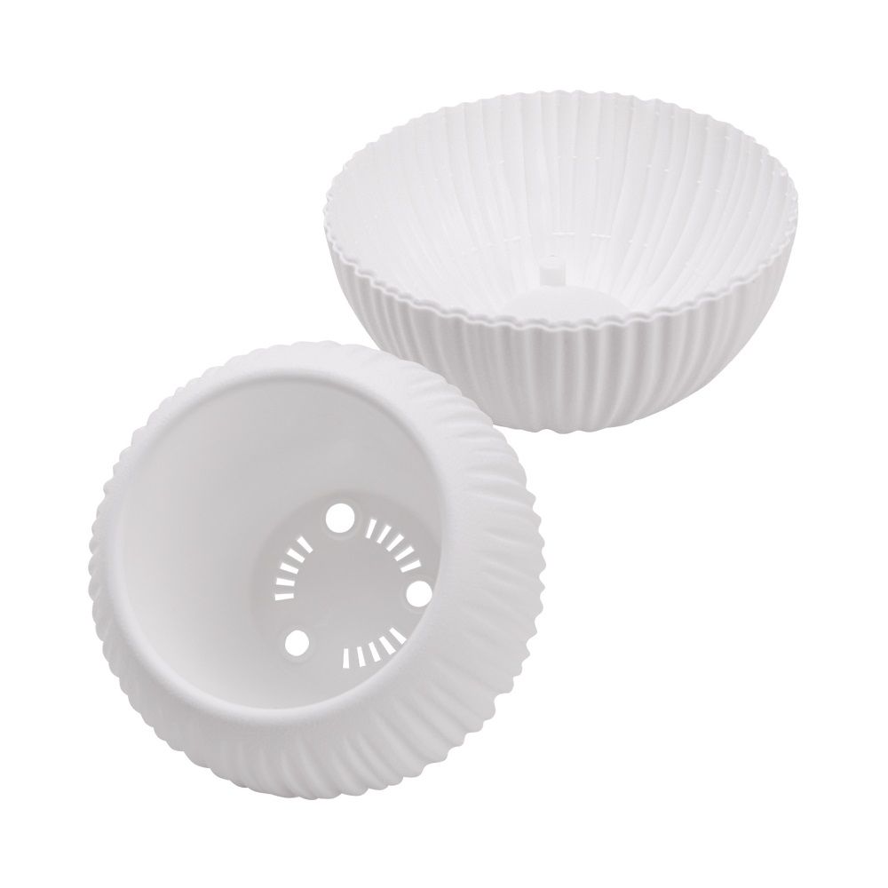 Кашпо Сфера Мини белый 0,3 л