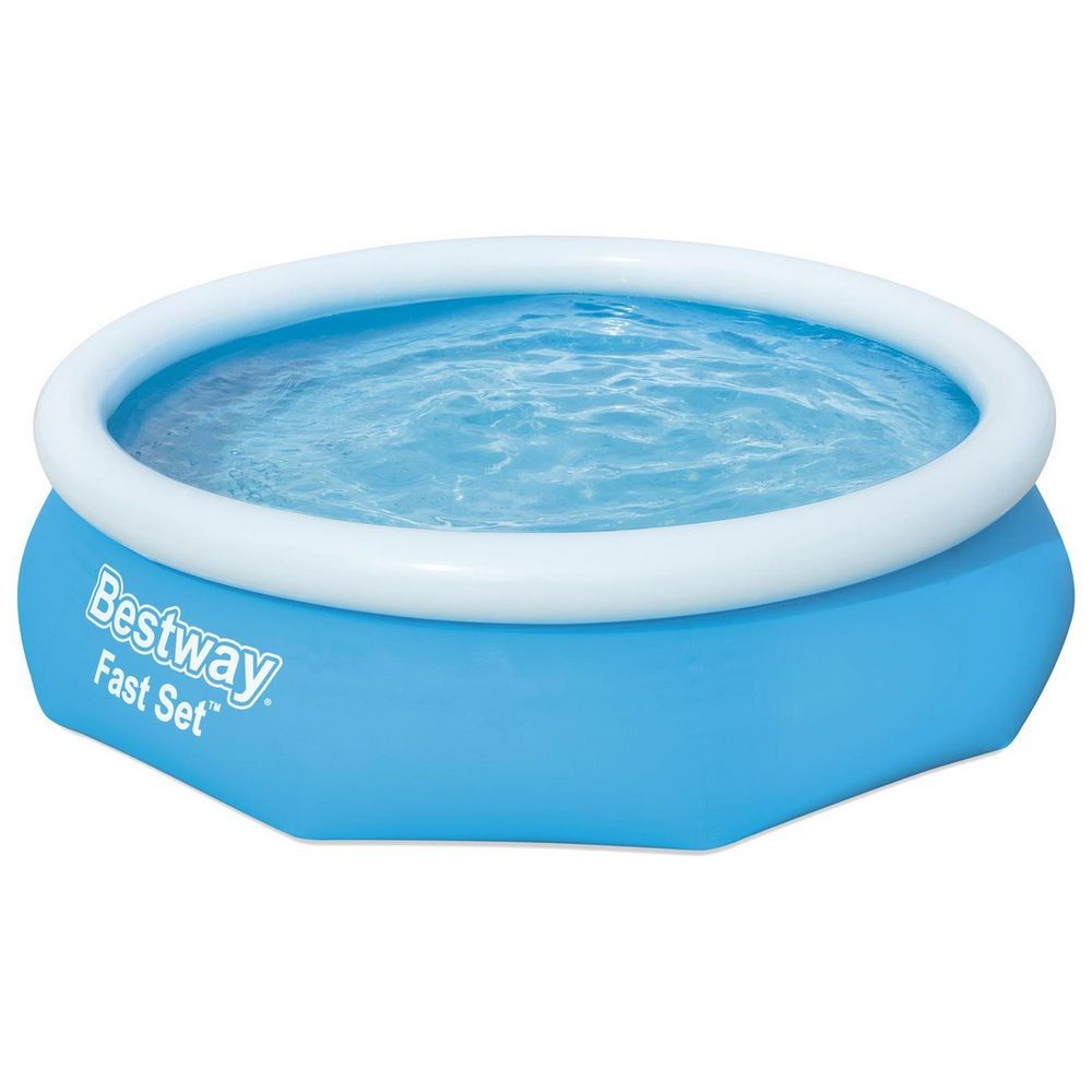 Бассейн надувной круглый 305х76 см 3800 л Bestway Fast Set 57266