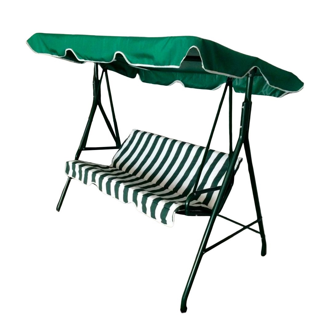 Качели садовые К-1505 Садовая 1500х1700х1130 мм 3-х местные до 210 кг