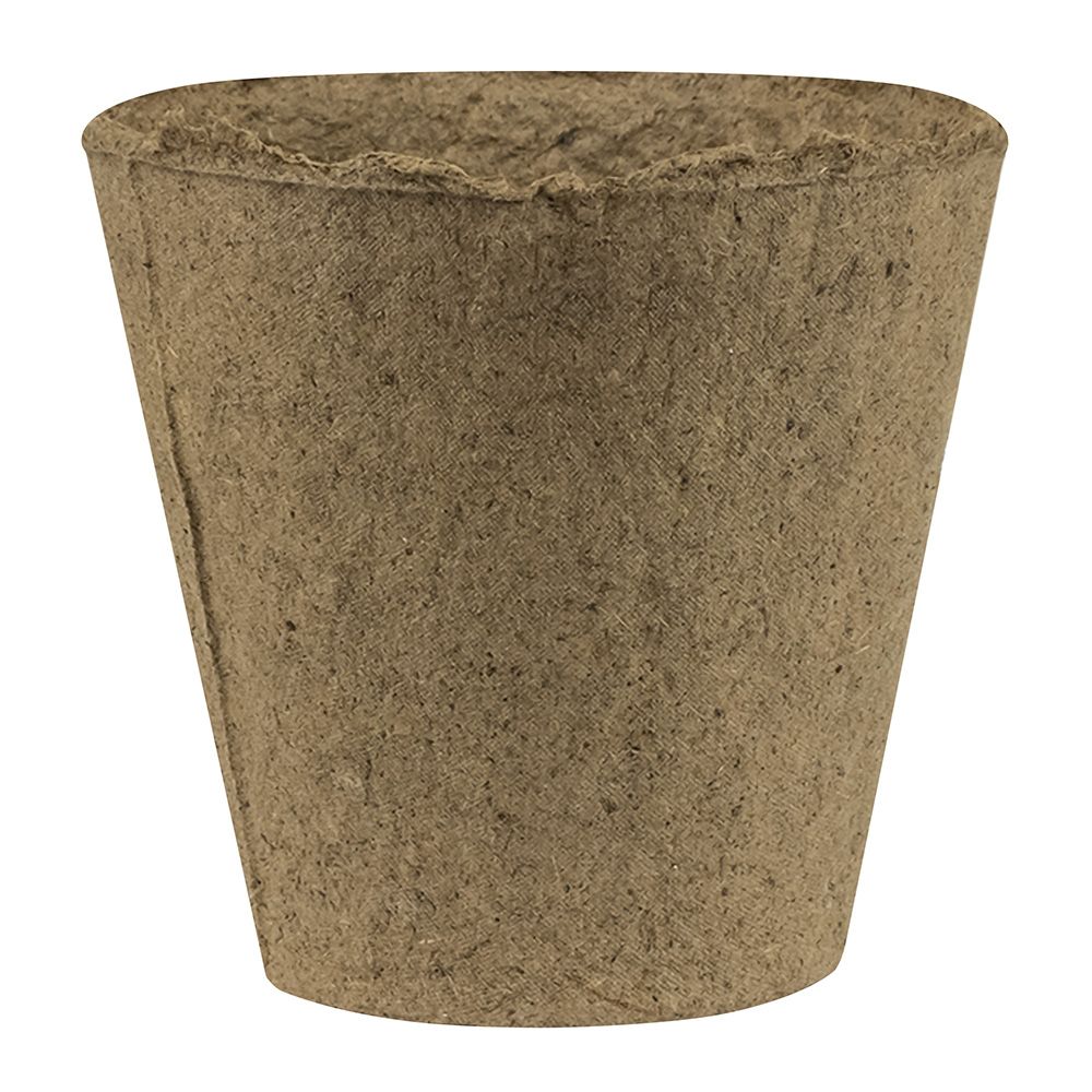 Горшок торфяной 110х100 мм круглый