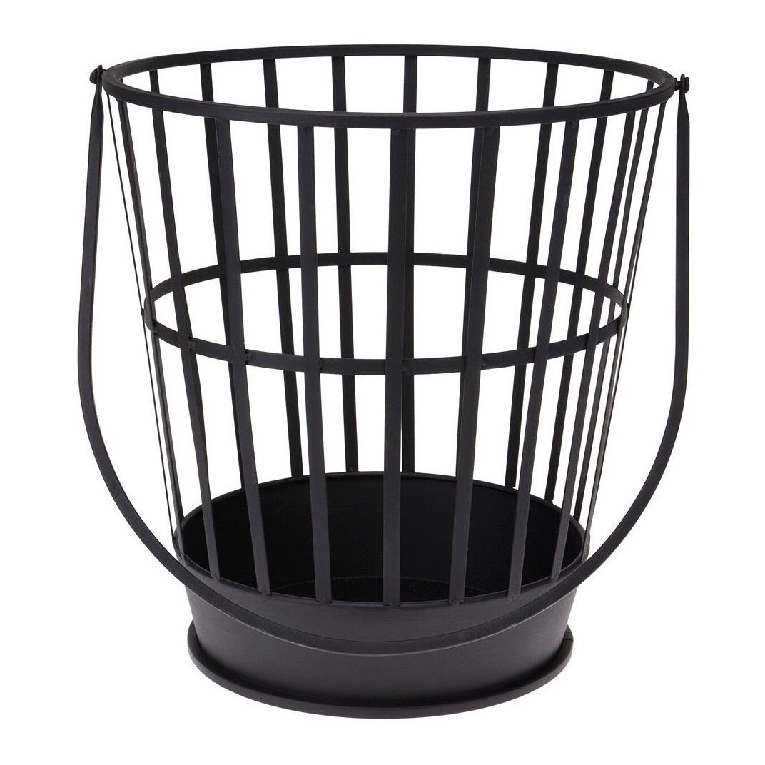 Камин садовый 38x38x38-77 см черный FB8200350