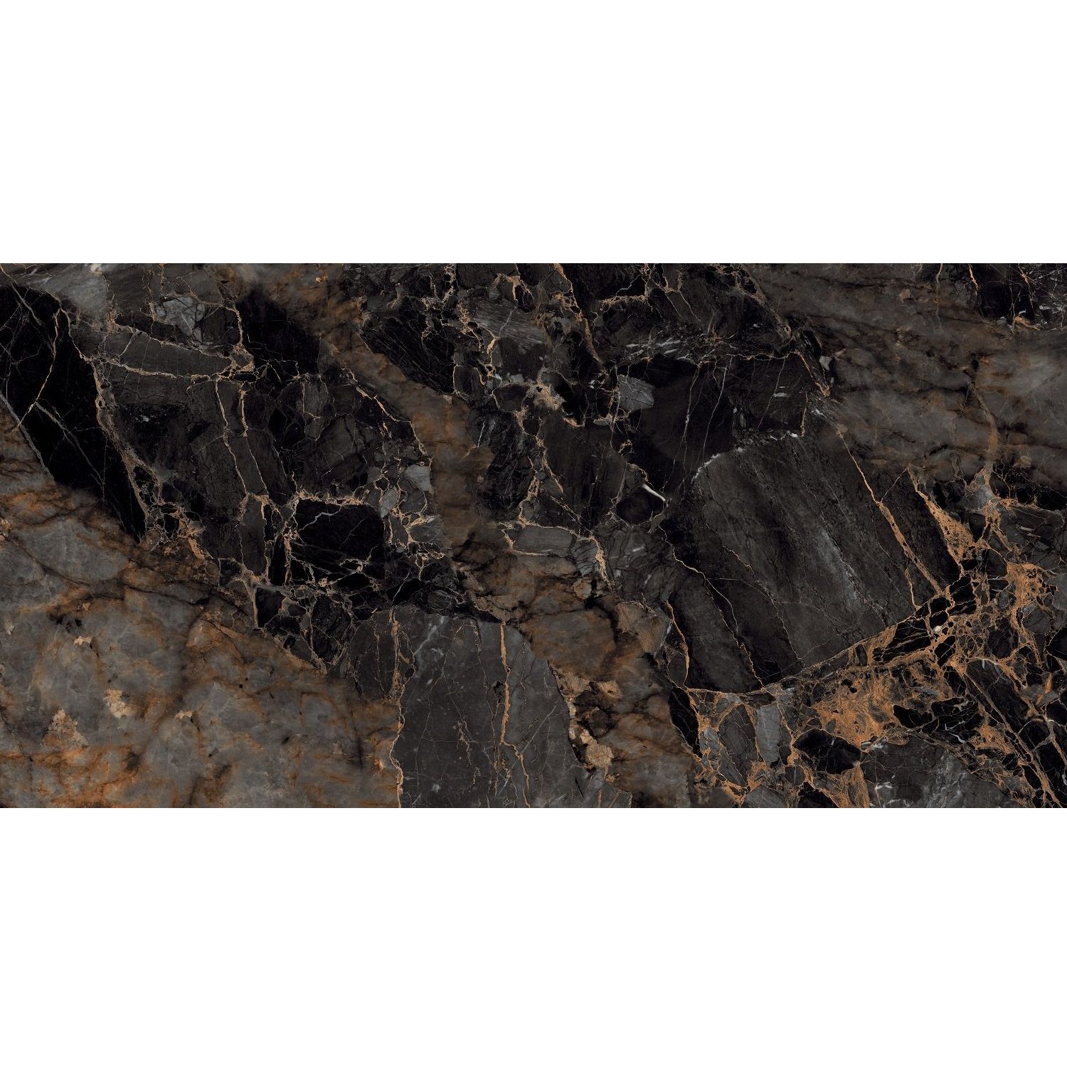 Керамогранит Global Tile Decorum GT1206011705HP 60х120 см черный 1,44 м2