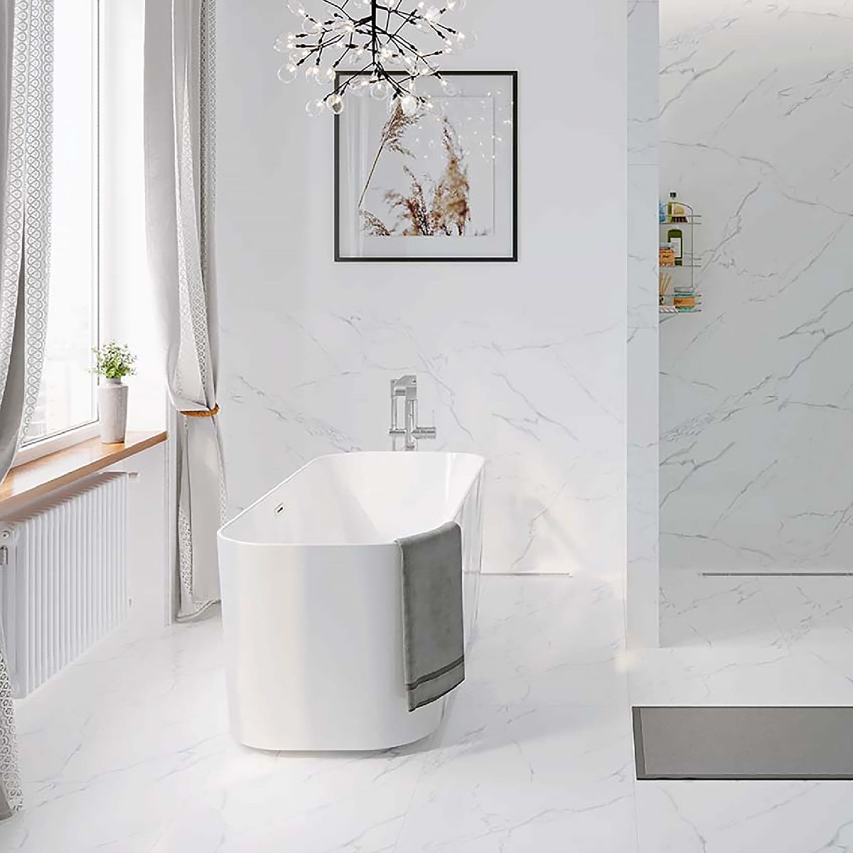 Керамогранит Axima Livorno 60х60 см серый 1,44 м2
