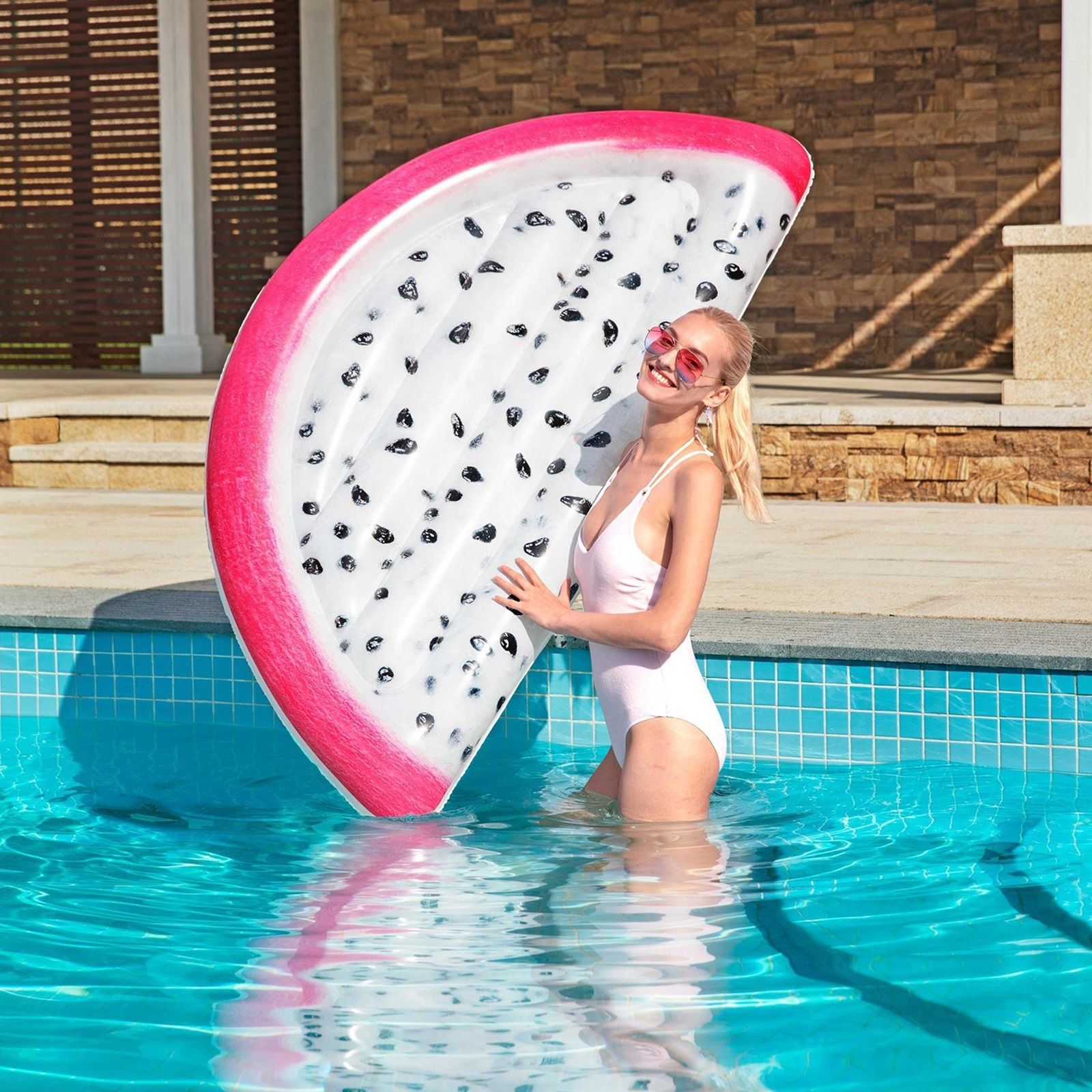 Матрас для плавания 171х89 см до 90 кг Bestway Dragon Fruit 43247