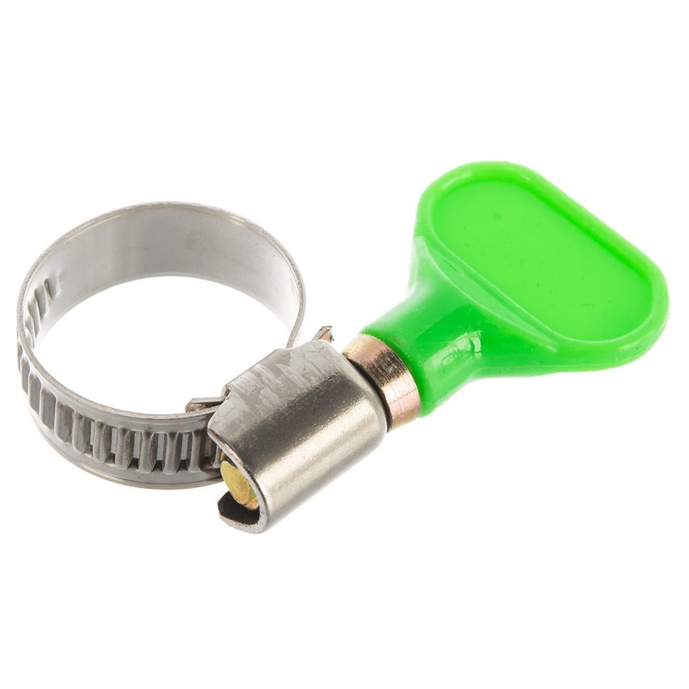 Хомут червячный бабочка 12-22 мм нержавеюшая сталь W2 2 шт