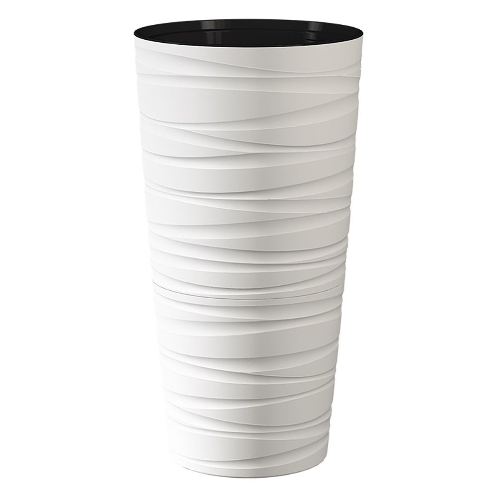 Кашпо Модерн Максимум белый 61 см 15 л