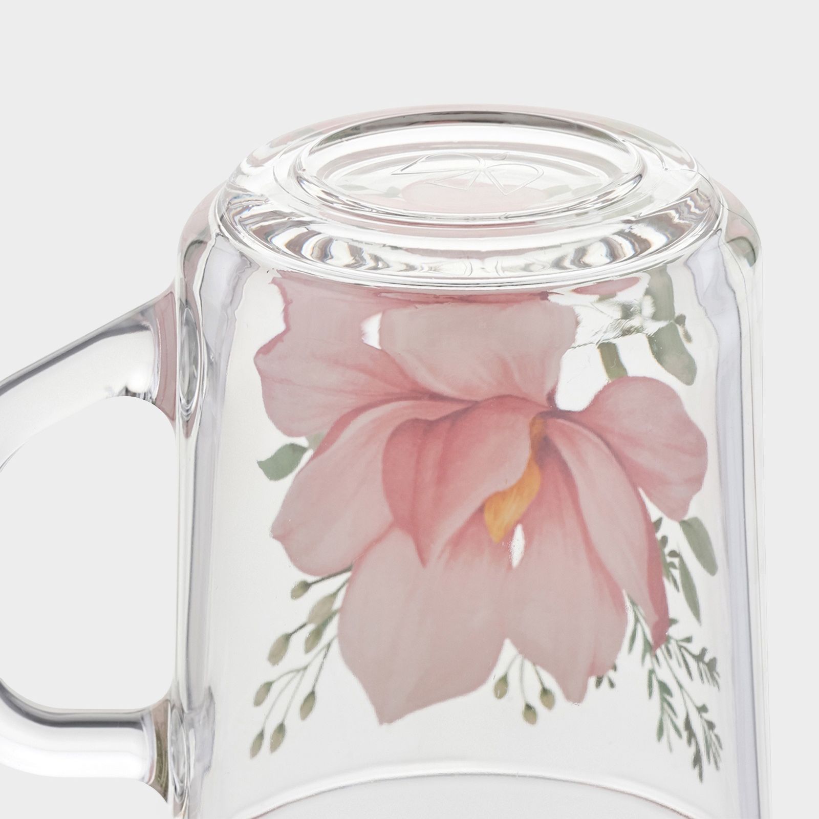 Кружка стеклянная 200 мл Green tea Нежность