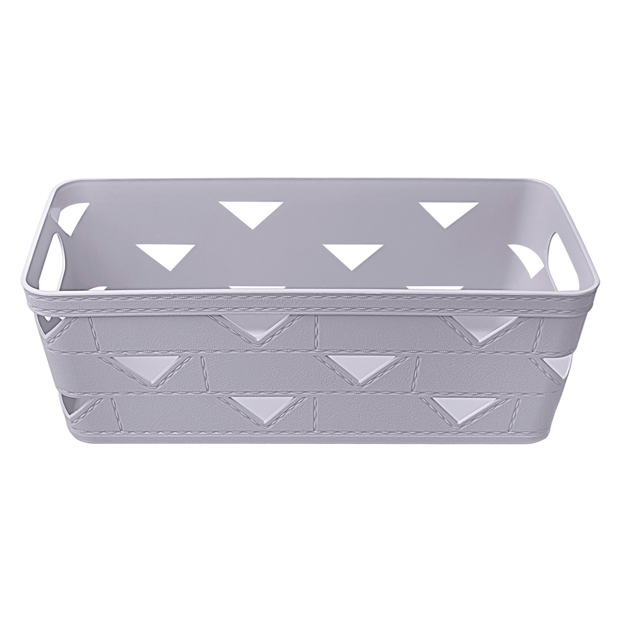 Корзина для хранения Лерберг 25,3х12,3х9 см пыльно-серая