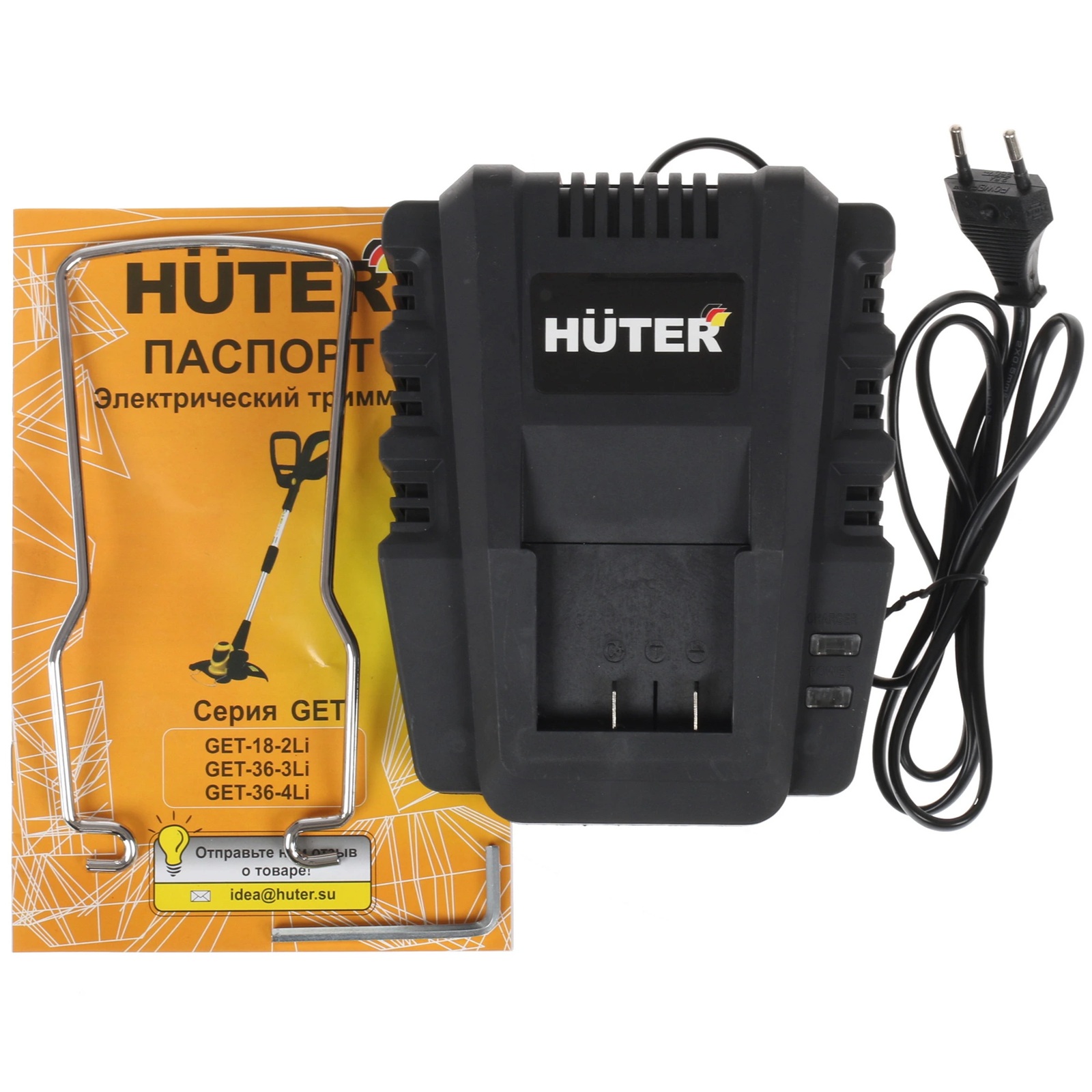 Триммер аккумуляторный Huter GET-36/40-3Li 36 В