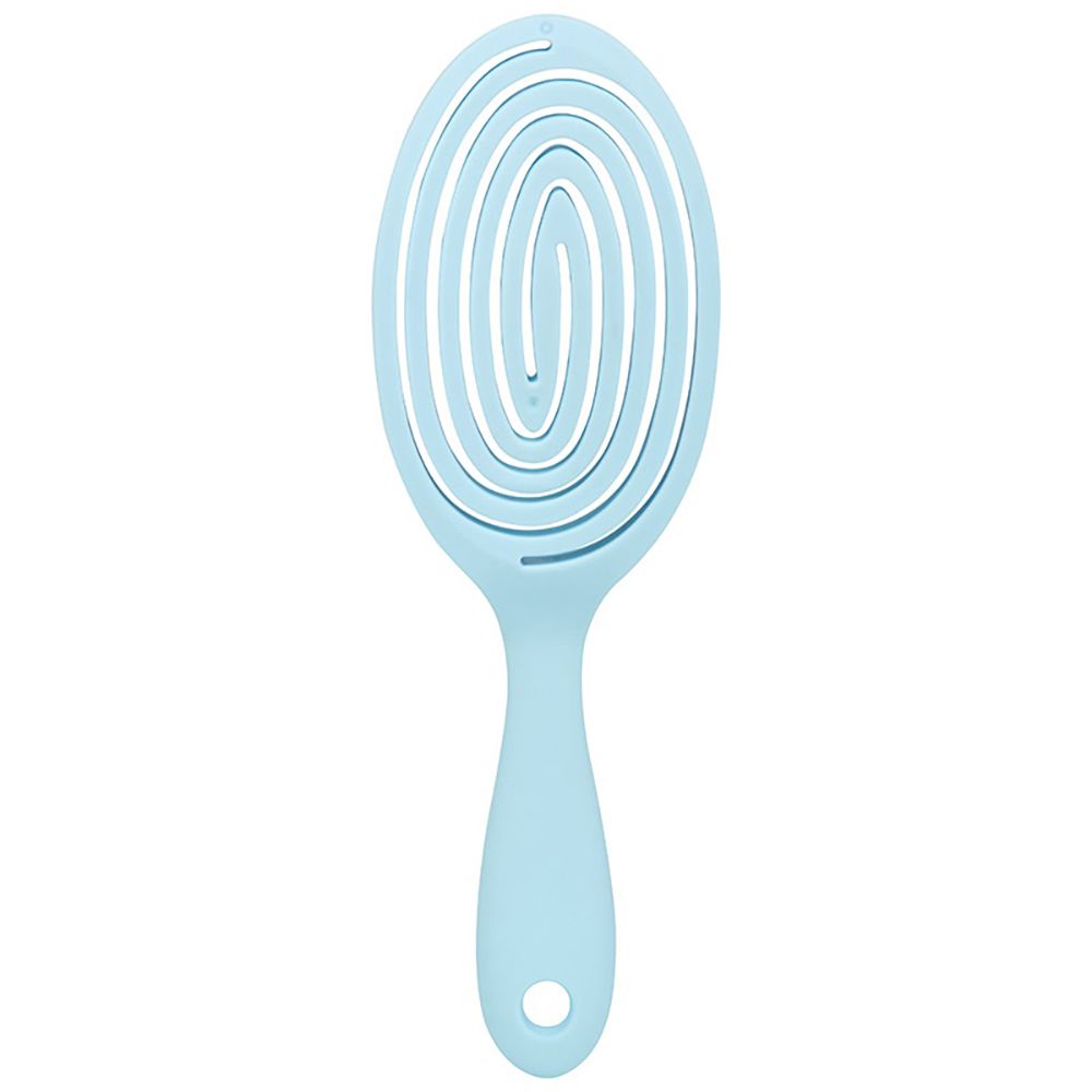 Расческа массажная продувная Идеальная BR-02 27х12х4,5 см с пластиковыми зубчиками