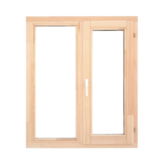 Окно дер. 116х97, гл-пов, ст.п.68мм