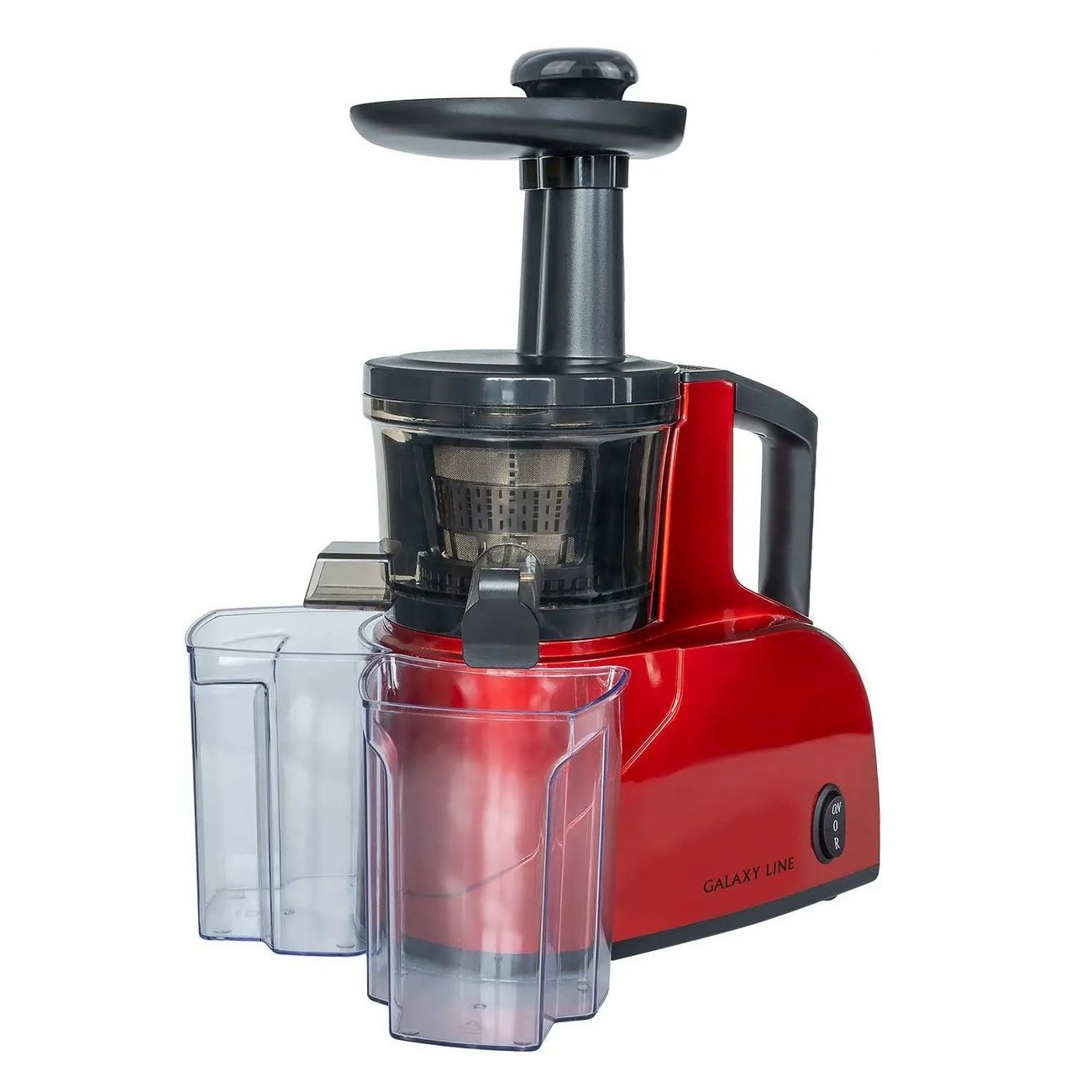 Соковыжималка электрическая мощность 200 Вт шнековая технология отжима Galaxy GL 0800