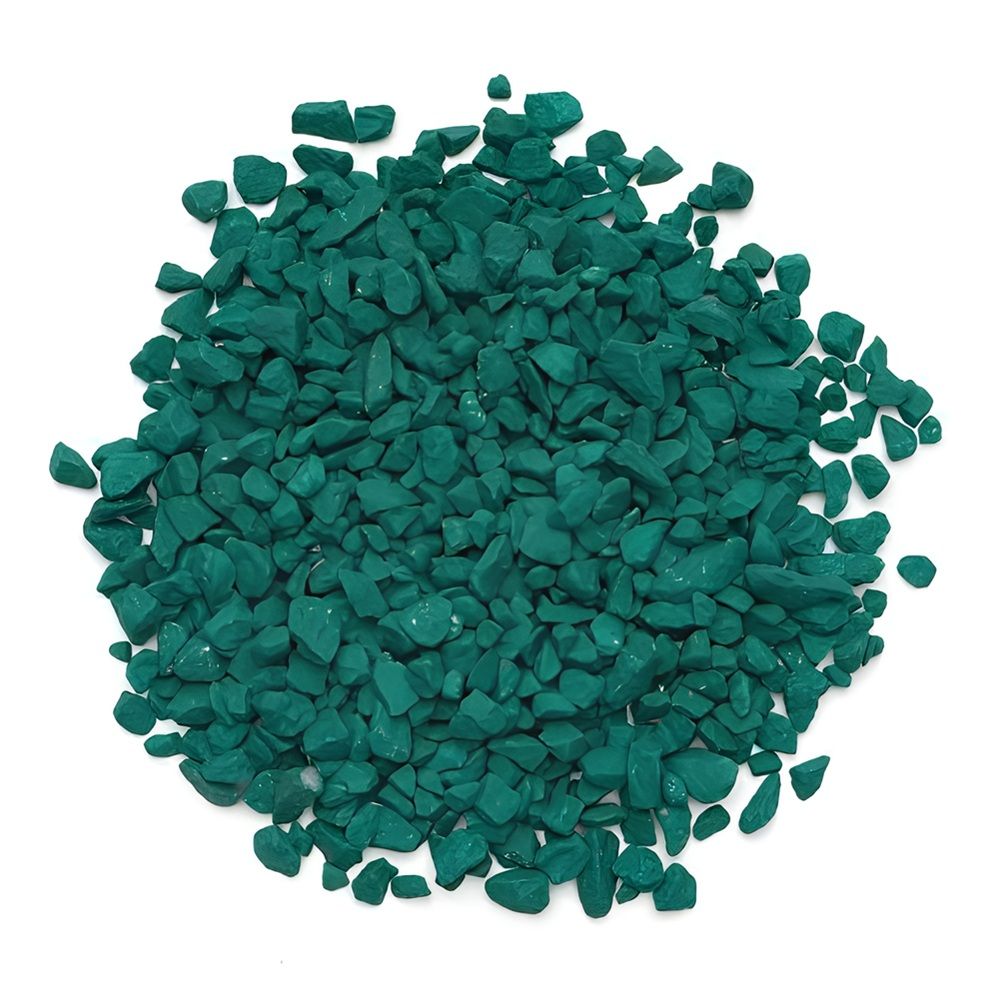 Крошка мраморная зеленая 10 кг фракция 5-10 мм