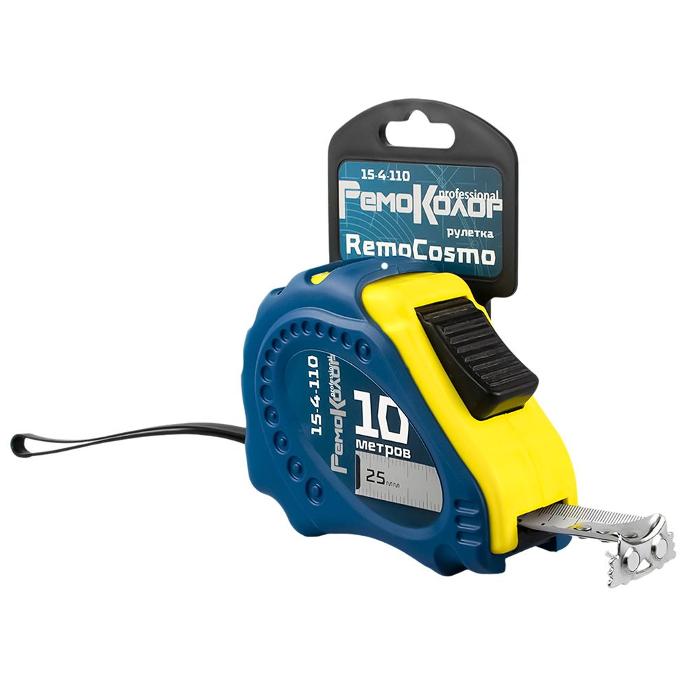 Рулетка 10 м х 25 мм РемоКолор RemoCosmo 15-4-110