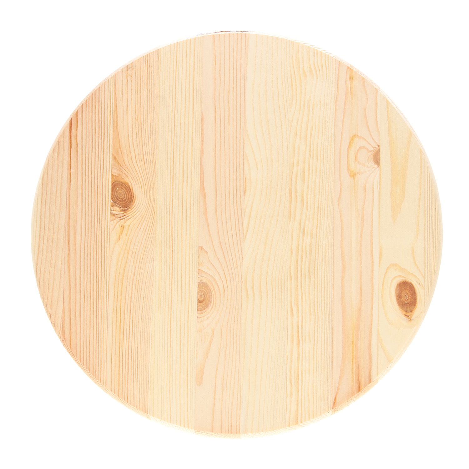 Столешница деревянная d380 мм 28 мм круглая