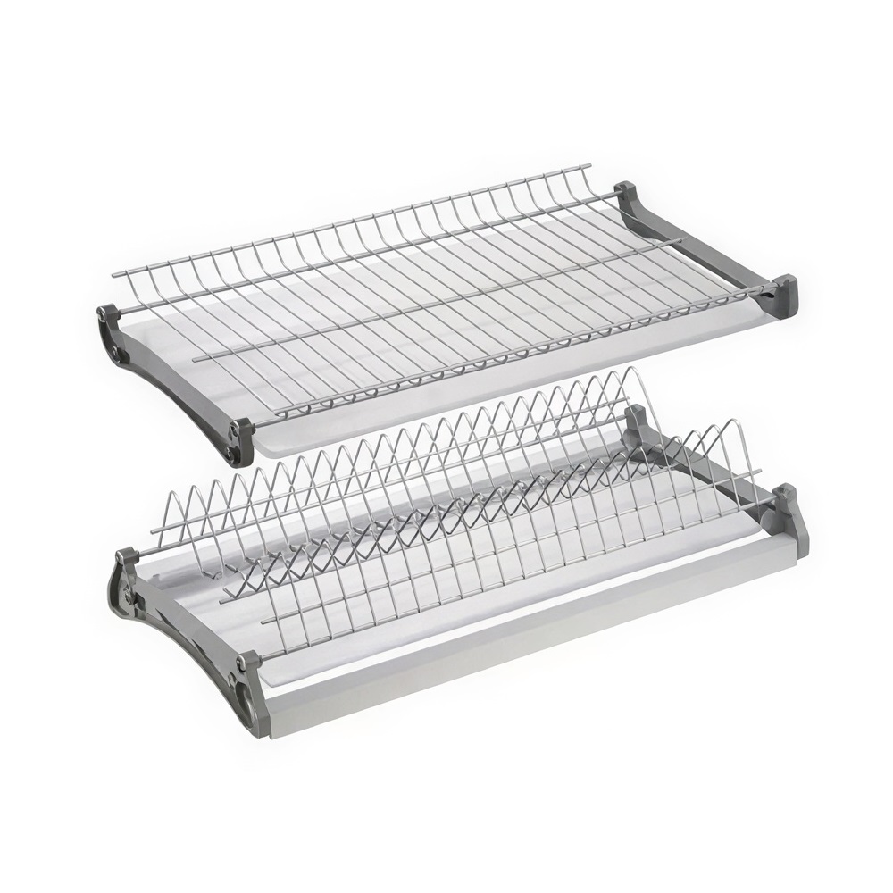 СУШИЛКА 400мм хром 2 уровня 2 поддона М253