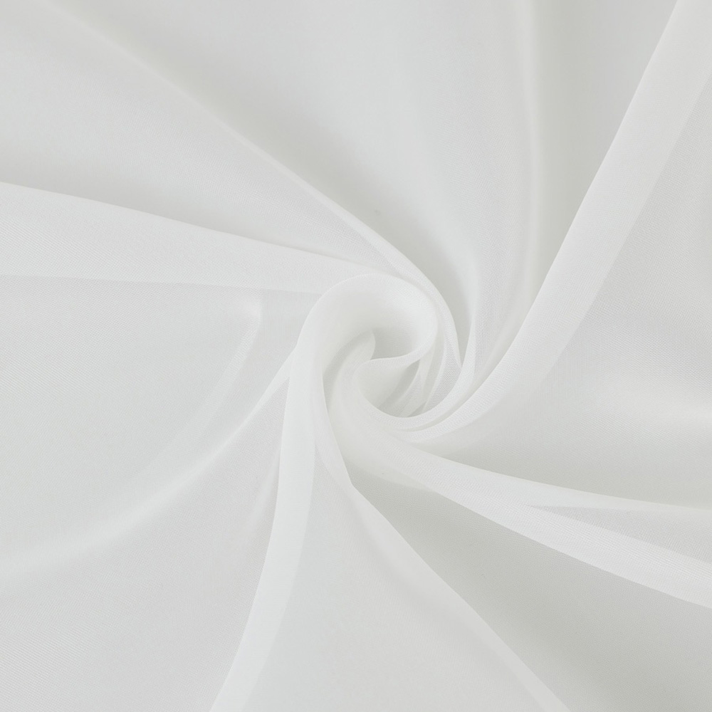 Ткань для штор Тюль вуаль однотон ERT S 01/300 V бежевая