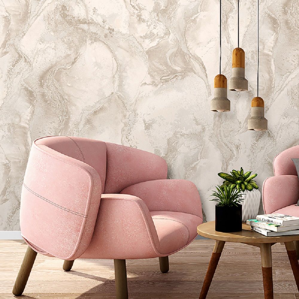 Обои 283442 Victoria Stenova 1,06x10,05 м Monte-cristo мотив бежевый