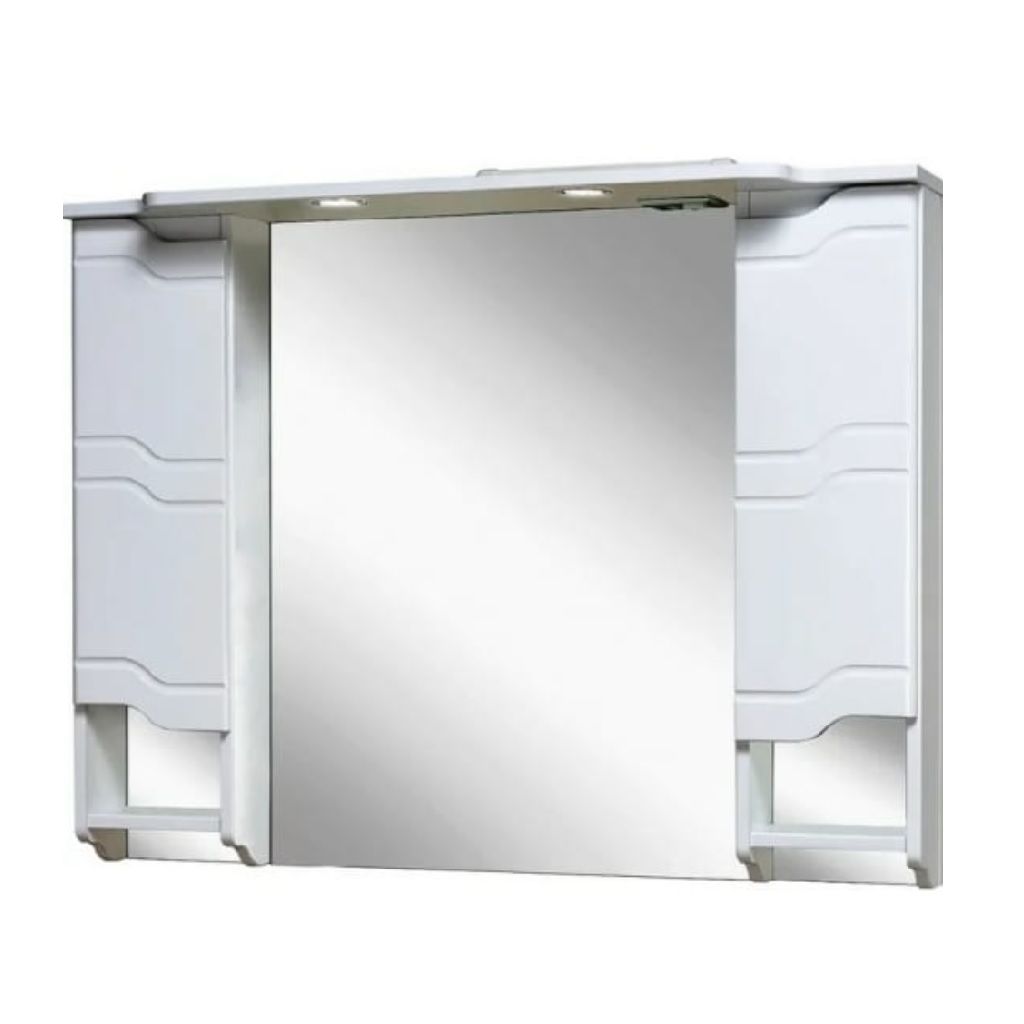 Шкаф зеркальный Стиль 105 1070х255х850 мм