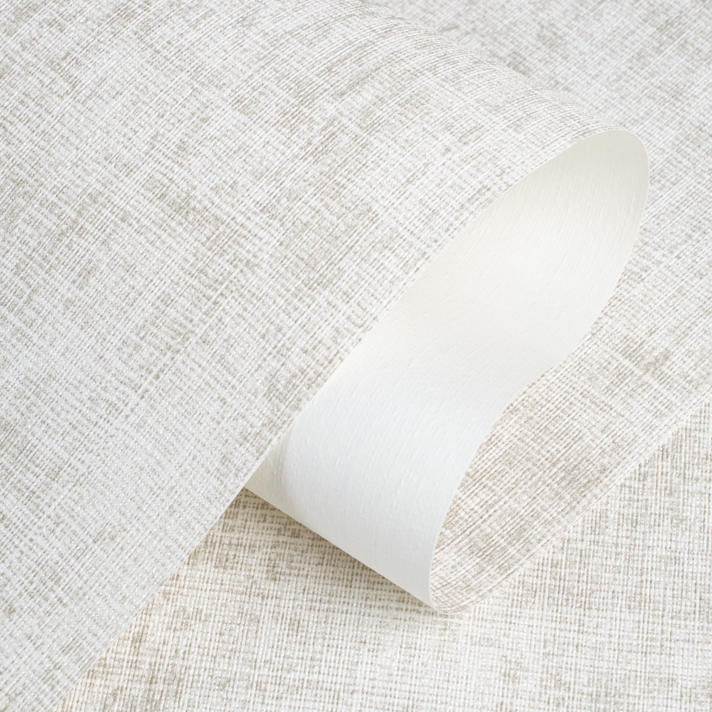 Обои Green Walls Леон С40 4072 05 серо-бежевые рогожка 1,06х10,05 м