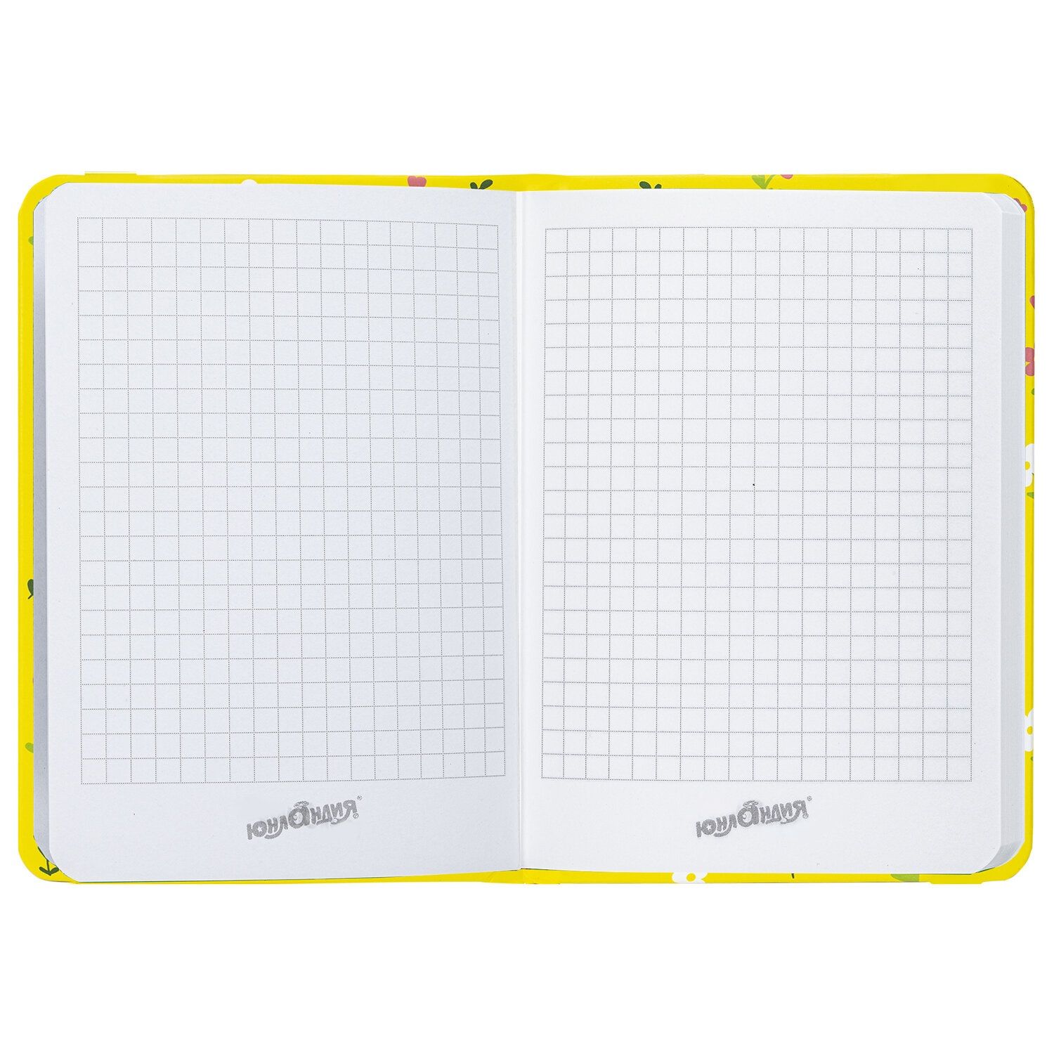 Блокнот с резинкой А6 клетка 96 л твердый Юнландия Авокадо