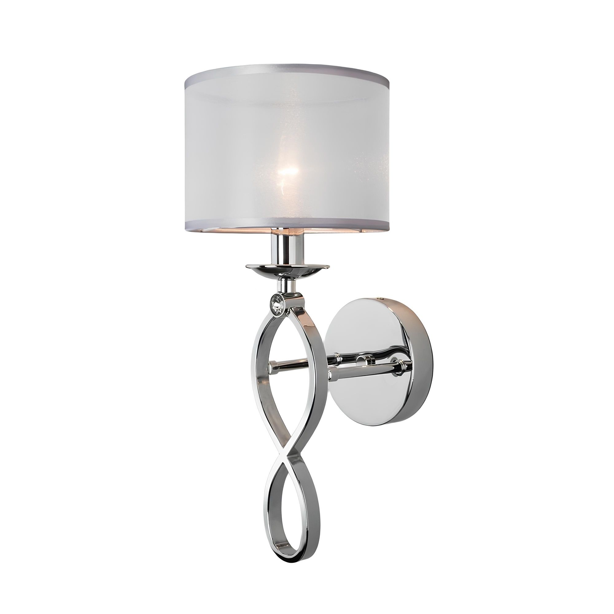 Светильник настенный Eurosvet 60124/1 1х40 Вт Е14 хром