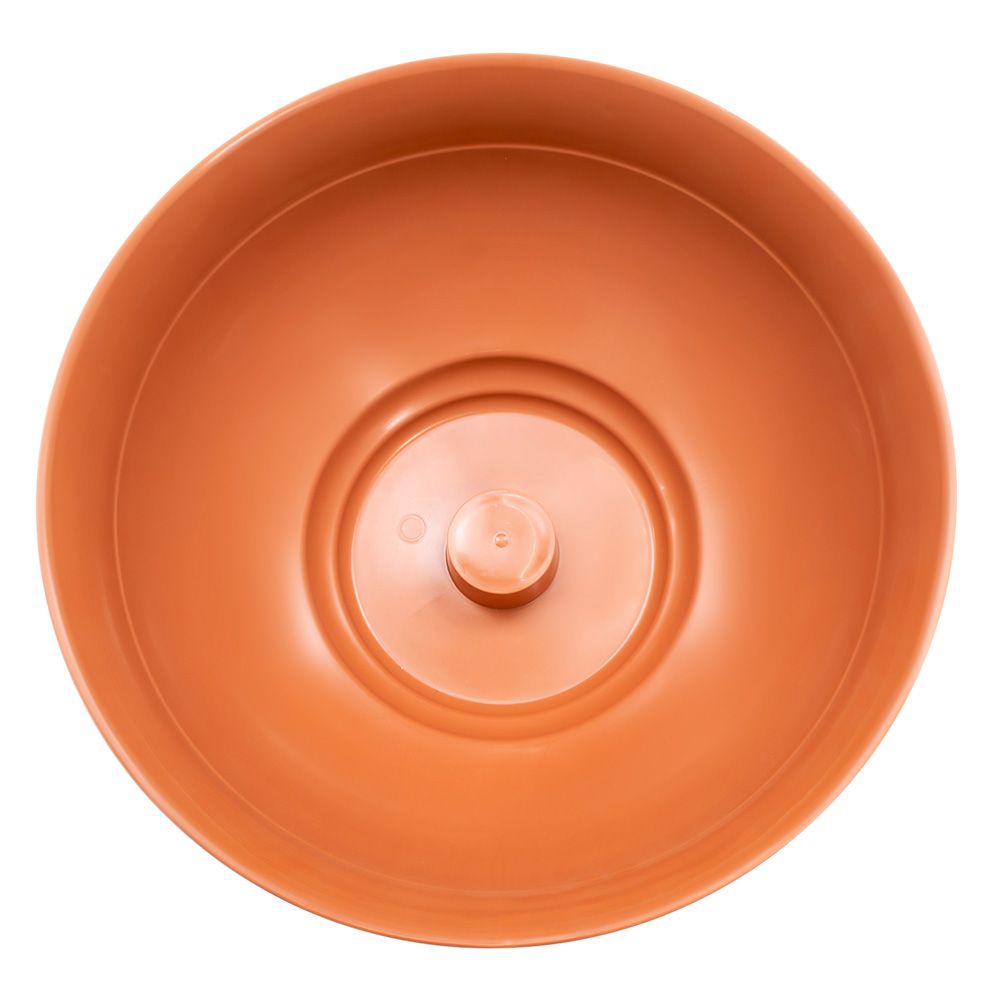 Вазон Альтернатива Венеция на ножке коричневый 45 см 17 л